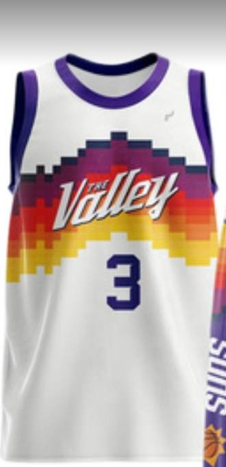 Men's White Phoenix Suns Customized 2021 White City Edition Swingman Stitched Jersey