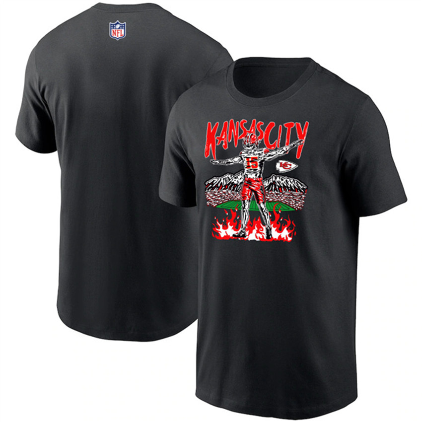 Men's Black Kansas City Chiefs T-Shirt