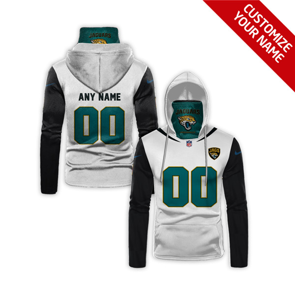 Men's Jacksonville Jaguars 2020 Customize Hoodies Mask