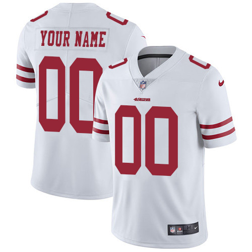 Men's White 49ers ACTIVE PLAYER Vapor Untouchable Limited Stitched NFL Jersey