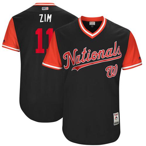 Nationals #11 Ryan Zimmerman Navy