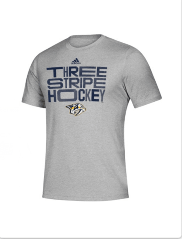 Men's Grey Nashiville Predators T-Shirt