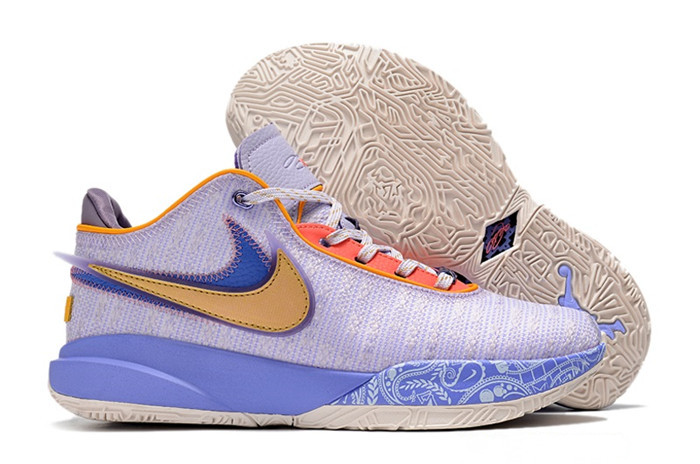 Women's Running Weapon LeBron James 20 Purple Shoes 001