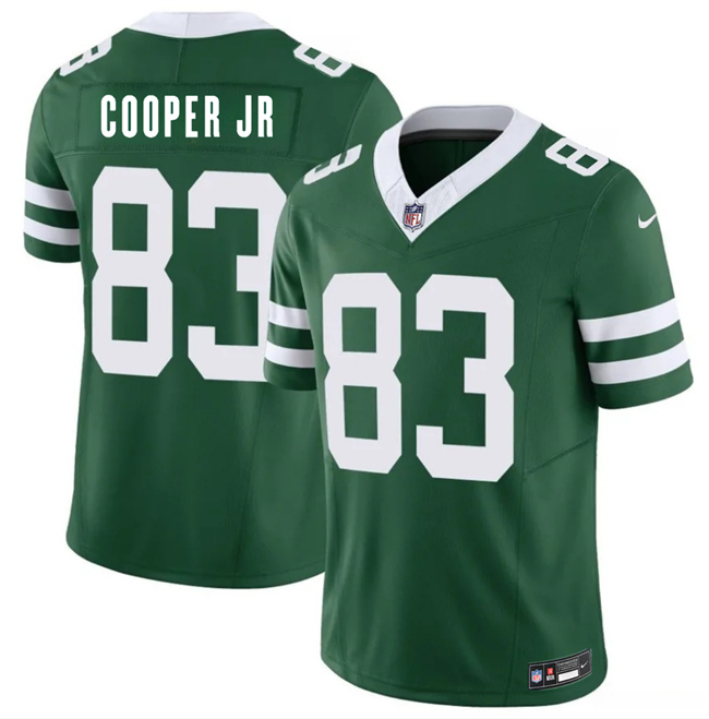Men's Green New York Jets #83 Omar Cooper Jr 2026 Draft F.U.S.E. Vapor Untouchable Limited Stitched Jersey