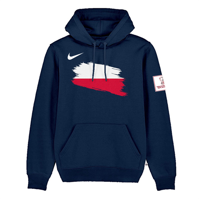 Men's Navy Qatar FIFA World Cup Soccer Hoodie