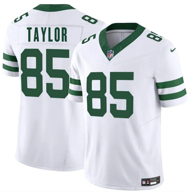 Youth White New York Jets #85 Mason Taylor 2025 Draft F.U.S.E. Vapor Untouchable Limited Stitched Jersey