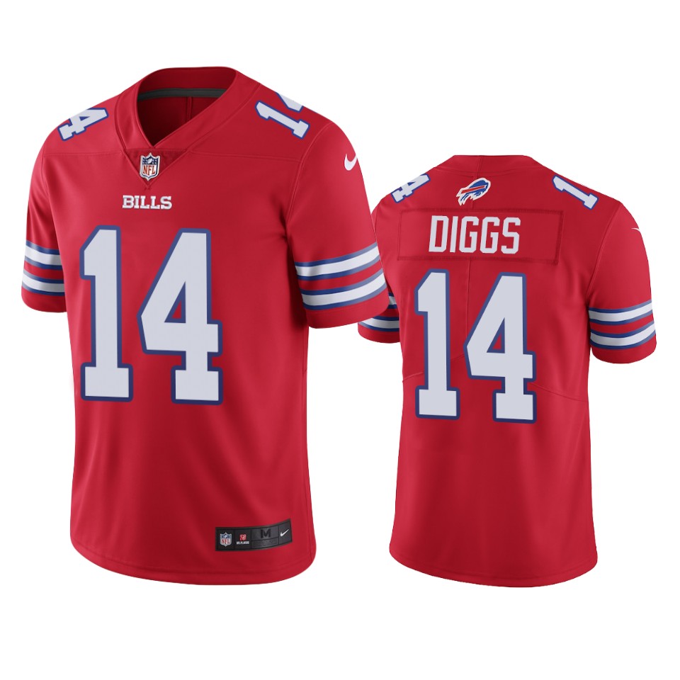 Youth Red Buffalo Bills #14 Stefon Diggs Vapor Untouchable Limited Stitched Jersey
