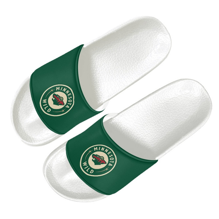 Women's Minnesota Wild Flip Flops 002